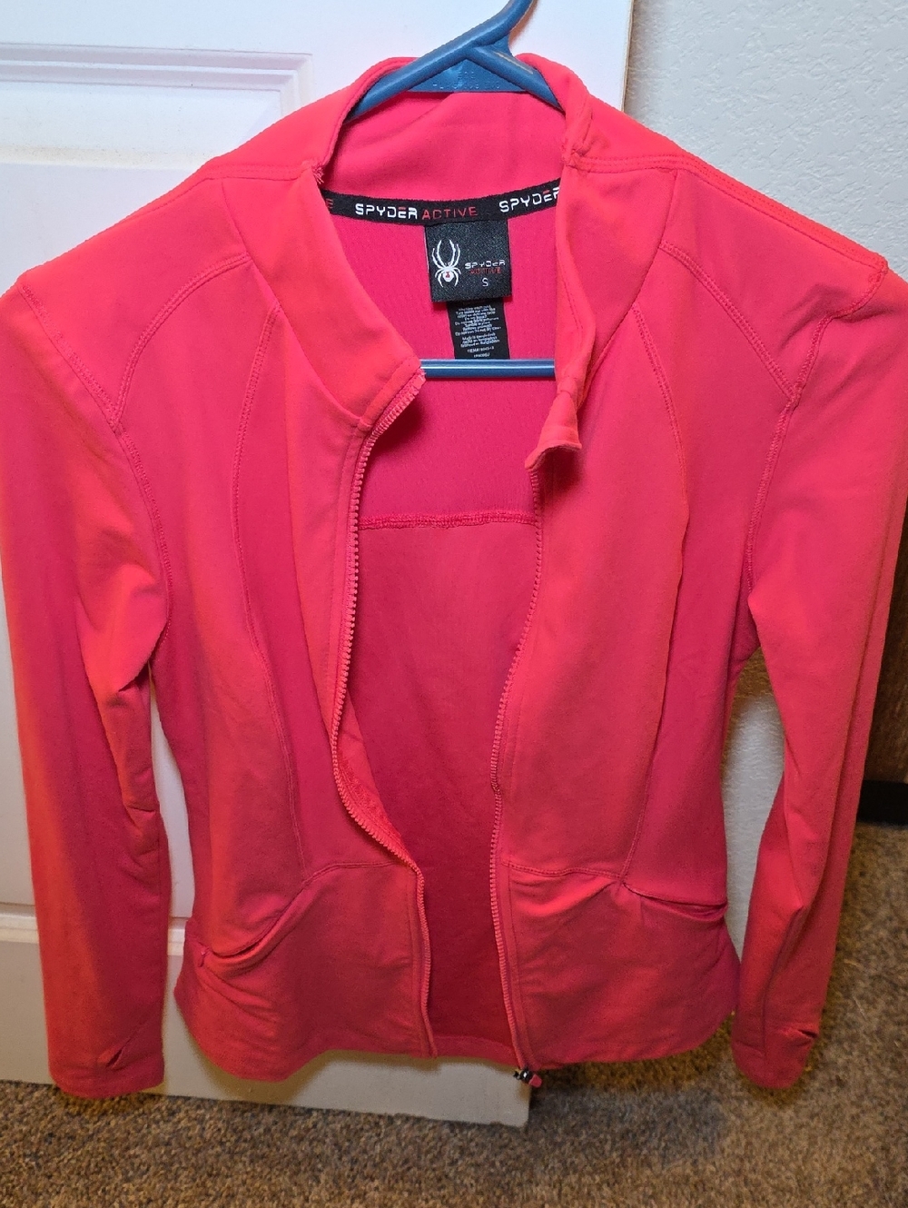 Spyder Women's Pink Active Zip Jacket
